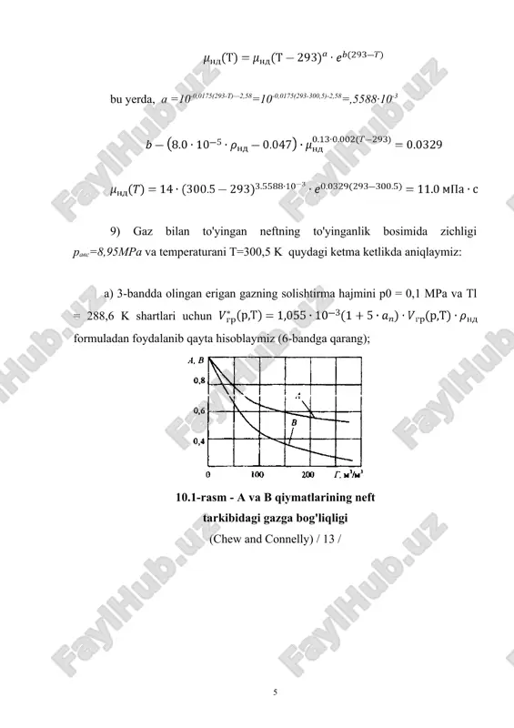 qatlam sharoitidagi neftning fizik xususiyatlari - Page 5
