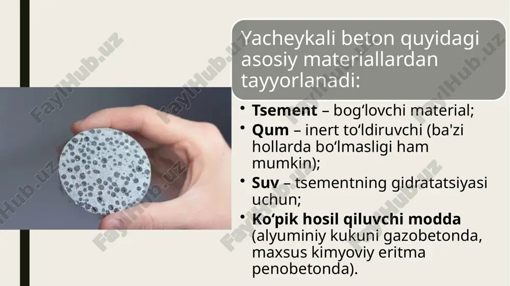 yacheykali beton tayyorlash texnalogiyasi - Page 5