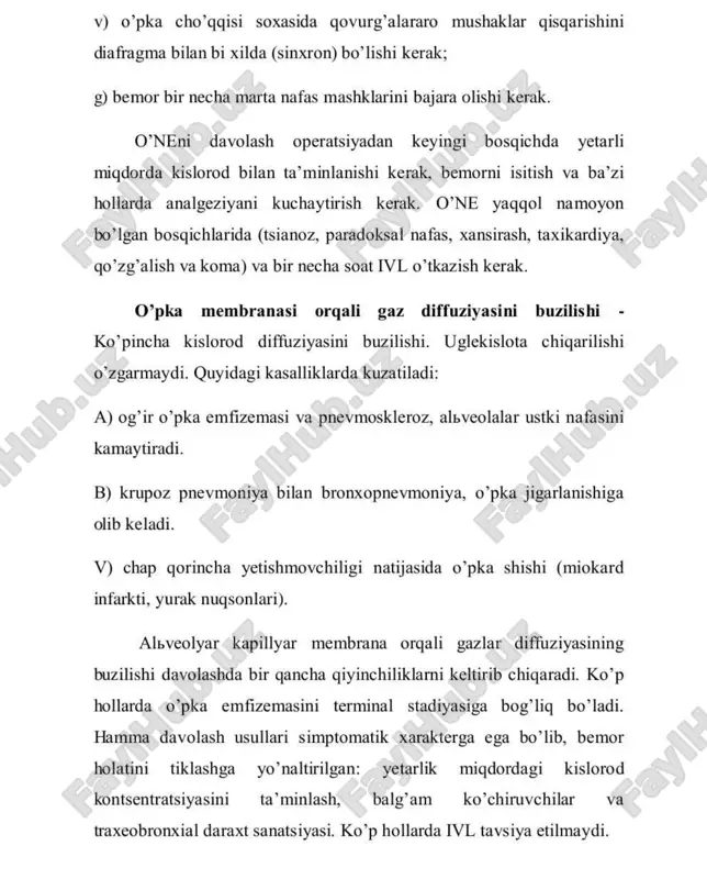o'tkir nafas etishmovchiligida intensive terapiya - Page 5