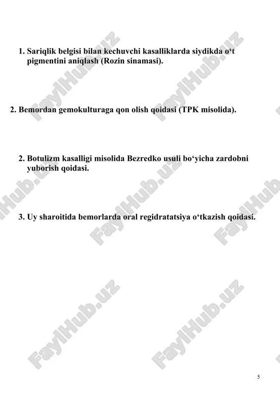 siydikdagi bilirubin darajasini aniqlash - Page 5