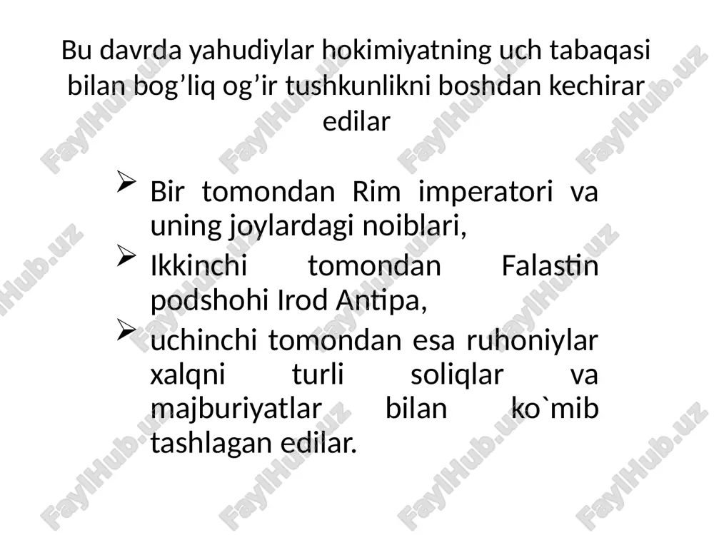 da ham bor. papani kardinal kollegiya saylaydi. bunda umumiy ovozning uchdan ikki qismi plyus 1-ovoz (yashirin ovoz berish yo`li bilan) (rim papasi benedikt xvi) protestantizm. protestantizm tarixi martin lyuterdan (1483-1546) boshlanadi. u xvi asrda evropada katoliklarga qarshi qaratilgan reformatsiya harakati bilan bog’liq juda ko`p mustaqil cherkovlar va sektalarni o`z ichiga oladi. protestantizm atamasi «protest» (norozilik) so`zidan kelib chiqqan. bunday nomni olishiga sabab 1526 yilda shpeyer reyxstagi nemis lyuterchi knyazlari talabi bilan har bir nemis knyazi o`zi va fuqarosi uchun xohlagan dinni tanlash huquqiga ega ekanligi to`g’risida qaror qabul qildi. ammo 1529 yilda ikkinchi shpeyer reyxstagi bu qarorni bekor qildi. bunga qarshi imperiyaning barcha shaharlari va besh knyazlik norozilik (protest) e`lon qildi. protestantizmning ilk shakllari: lyuterchilik, tsvinglichilik, kal’vinizm, unitarizm va sotsinchilik, anabaptizm, mennochilik va anglikanchilik edi. keyinroq, «so`nggi protestantizm» shakllari: baptistlar, metodistlar, kvakerlar, adventistlar, iegova shohidlari, mormonlar yoki «oxirat avliyolari», «najot armiyasi», «xristian fani», pyatidesyatniklar va boshqa diniy oqimlar paydo bo`ldi. …
