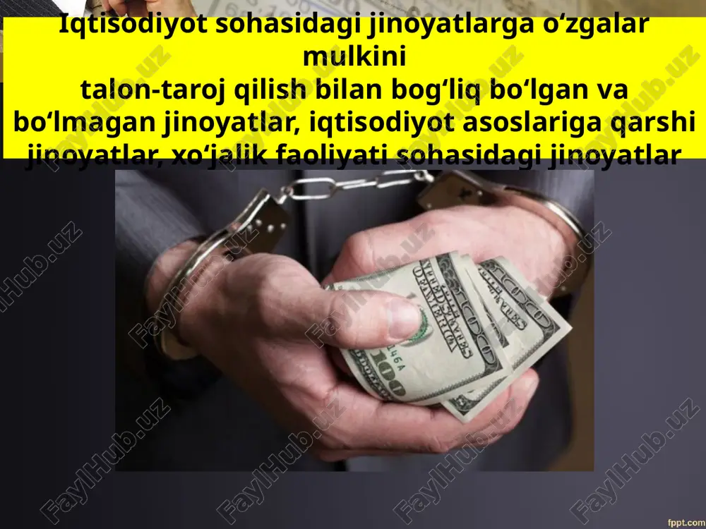 iqtisodiyot sohasidagi jinoyatlar - Page 5