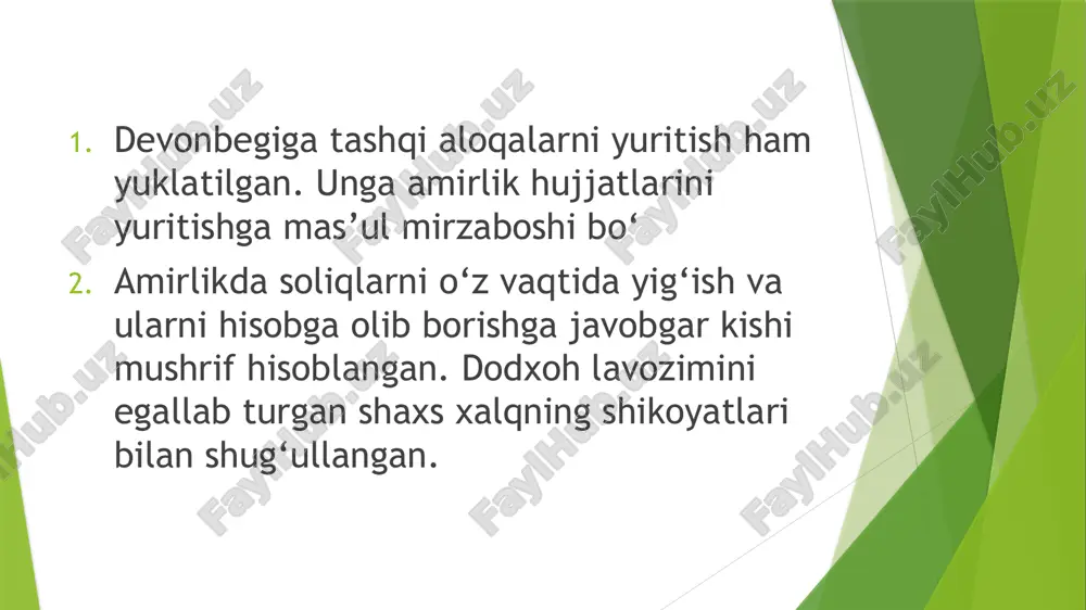 oʻzbekiston davlatchiligi tarixi fanidan taqdimot ishi - Page 5