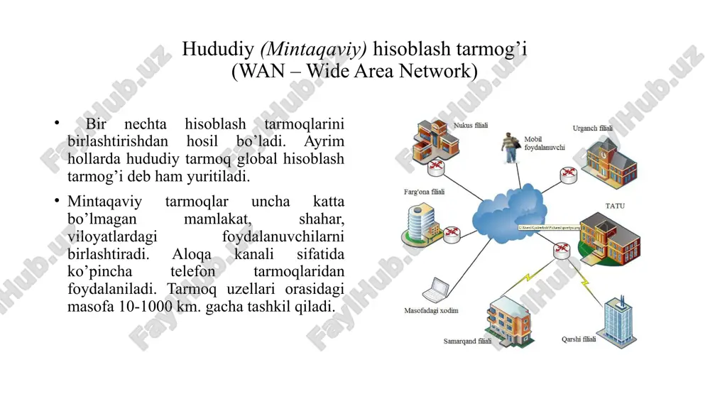 ni ko'rsatadi. bu odatda http protokoli yoki uning xavfsiz versiyasi https. protokollar hypertext transfer protocol (http) telnet file transfer protocol (ftp) hypertext transfer protocol secure (https) ip security (ipsec) 19 ftp (file transfer protocol) internet orqali fayllarni uzatish uchun maxsus ishlab chiqilgan. telnet - yordamida siz uzoqdagi kompyuterga foydalanuvchi sifatida ulanishingiz va uning fayllari va ilovalarida xuddi kompyuteringizda ishlayotganingiz kabi amallarni bajarishingiz mumkin. telnet - terminal emulyatsiya protokoli. siz u bilan buyruq satridan ishlaysiz. elektron pochtani uzatish protokollari smtp (simple mail transfer protocol - oddiy pochtani uzatish protokoli) tcp / ip tarmoqlari orqali elektron pochta xabarlarini uzatish uchun keng qo'llaniladigan tarmoq protokoli. elektron pochta serverlari va boshqa xabarlarni etkazib beruvchilar smtp-dan pochta xabarlarini yuborish va qabul qilish uchun foydalanayotgan bo'lsalar, maxsus elektron pochta mijoz dasturlari odatda smtp-ni faqat pochta serveriga xabarlarni yuborish uchun ishlatishadi. xabarlarni qabul qilish uchun mijoz dasturlari odatda pop (post office protocol), imap (internet message access protocol) …