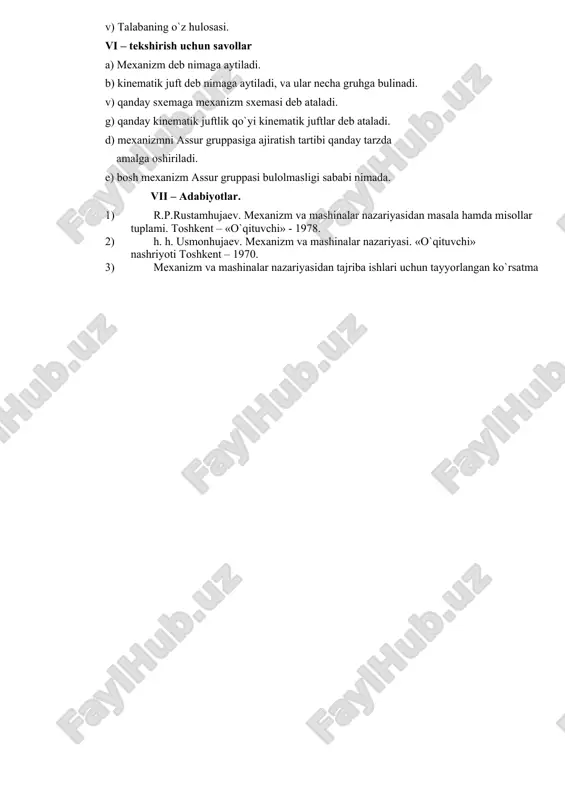 mexanizimlarning strukturaviy tahlili - Page 5