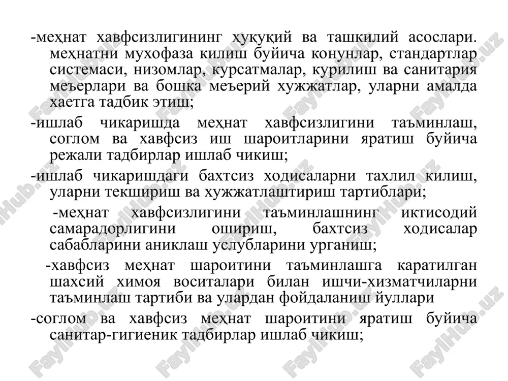 "xayot faoliyati xavfsizligi" - Page 5