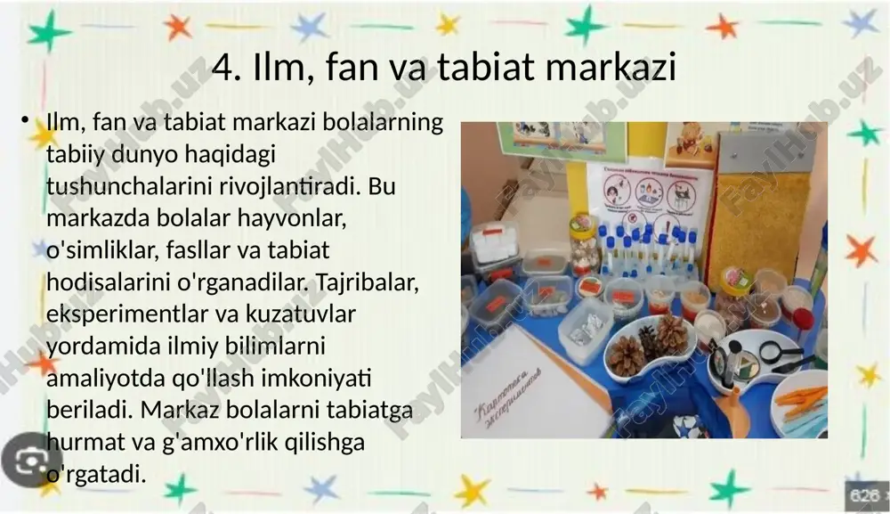 maktabgacha ta'lim tashkilotlarida markazlar bo‘yicha faoliyat - Page 5