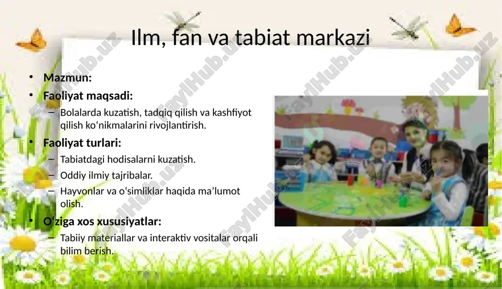 markazlar bo‘yicha maktabgacha ta'lim tashkilotlari faoliyat markazi - Page 5