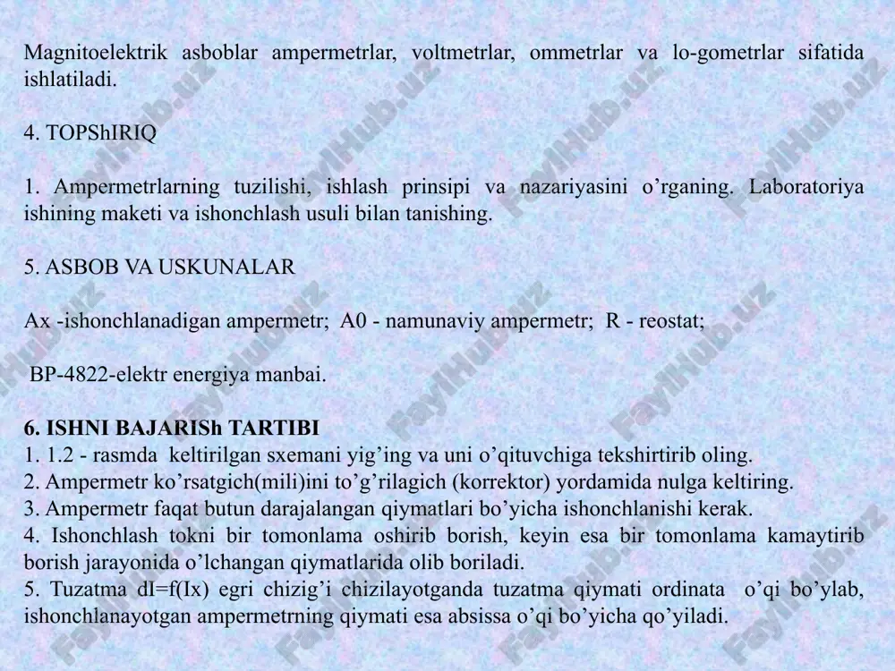 ampermetrlarni ishonchlash - Page 5