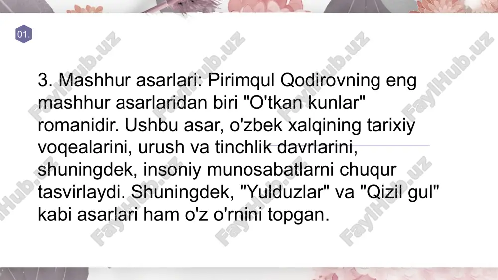 mavzu primqul qodirov mahoratli romannavis - Page 5