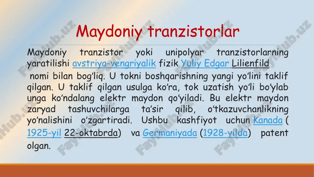 bipolyar va maydonli tranzistorlar - Page 5