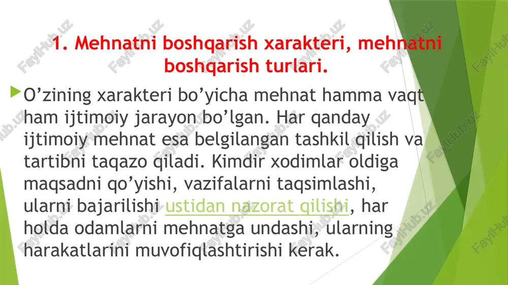 mehnatni boshqarish usullari - Page 5