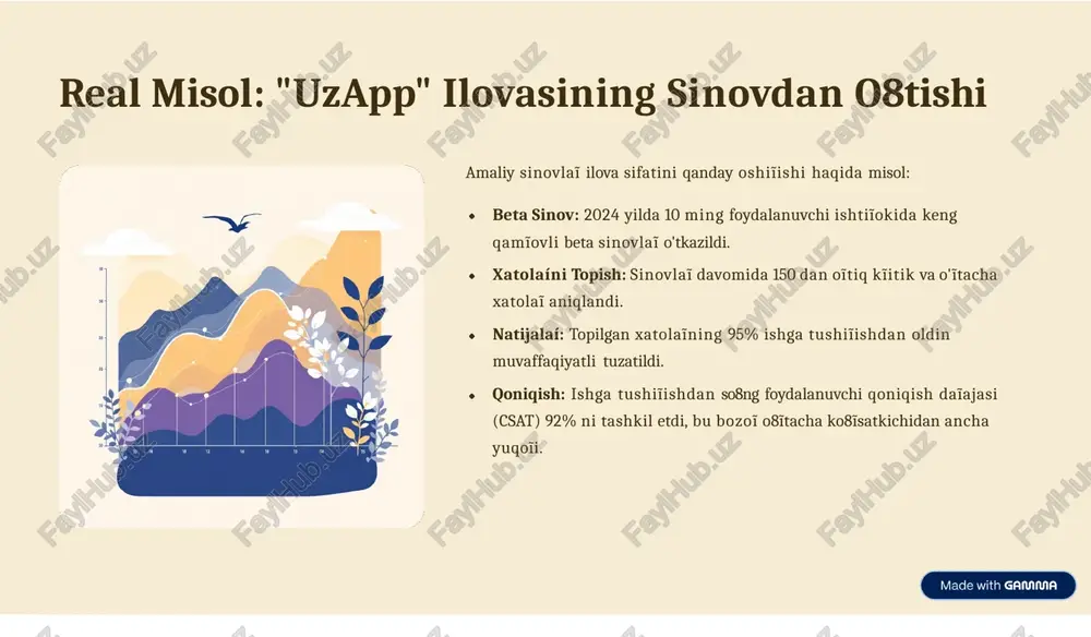 mobil ilovalar sinovdan o‘tkazish va ishga tushirish: mukammal ja‘yoz - Page 5