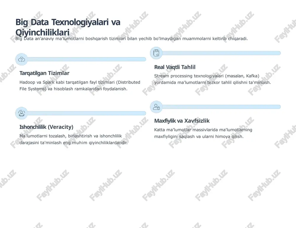 big data va data mining tushunchalari - Page 5
