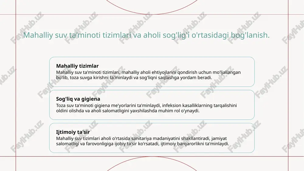 mahalliy suv ta'minoti va markazlashgan suv tizimlari - Page 5