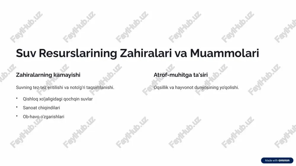 ekologiya: muammolar va yechimlar - Page 5