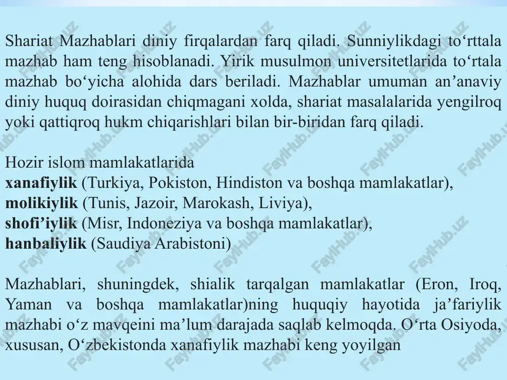 ilingan rivoyatlar)ga doir ixtiloflarni nazarda tutish bilan birga alloh kalomini to‘g‘ri va xatosiz o‘qish masalalarini tekshiradi. bundan tashqari uning asosiy maqsadi qur’onni tahrif (o‘zgartirish)dan saqlashdir. hijriy ii asr jarayonida yuzaga kelgan “qurroi sab’a” (“yetti qori”) katta e’tiborga ega bo‘lib, o‘z qiroat (o‘qish) shevalarining to‘g‘riligini payg‘ambargacha yetib boradigan turli ishonarli hujjatlar va rivoyatlar orqali asoslaganlar. qiroat ilmi kamida yetti xilga bo‘linadi. ular bo‘yicha juda ko‘p kitoblar yozilgan. ikkinchisi, tafsir ilmi, payg‘ambar hadislari, arab tili grammatikasi qoidalari va balog‘at ilmining usullariga tayanib qur’on oyatlarining mazmunini yoritib beradigan ilmdir. mazkur ilmda oyatlardagi so‘zlarning ma’nosi, oyatlar nozil qilinishining sabablari, qur’ondagi turli mujmal (noaniq) kalimalar va ishoralar, nosix va mansux (bekor qiluvchi va bekor qilingan) oyatlarni bir-biridan ajratib olish, undagi turli qissa va hikoyalarni yoritib berish haqida so‘z boradi. tafsir ilmidan maqsad qur’on oyatlarining haqiqiy mazmun va mohiyatini tushunishdir. ushbu fan huquqiy muammolarni qur’on oyatlari asosida hal qilishda katta yordam beradi. ba’zi rivoyatlarga ko‘ra, ibn …