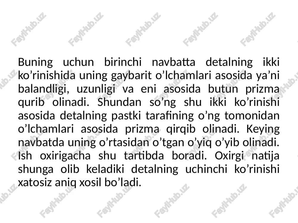 uch o’lchamli obyektlarni o’zgartirish buyruqlari. renderlash - Page 5