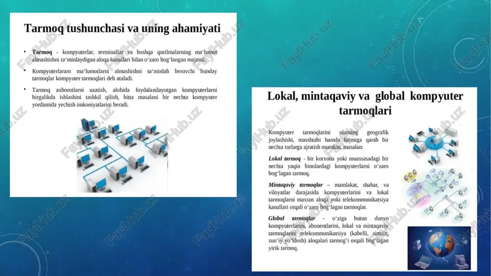 kompyuter tarmoqlari va uning turlari - Page 5