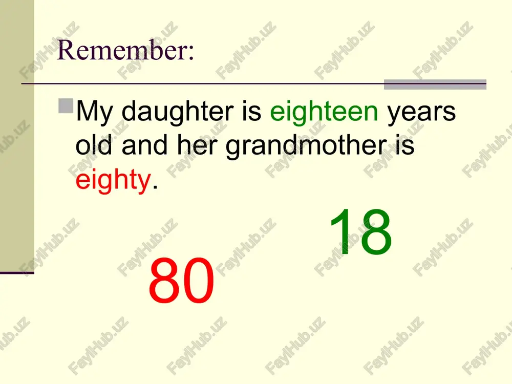 cardinal and ordinal numbers - Page 5