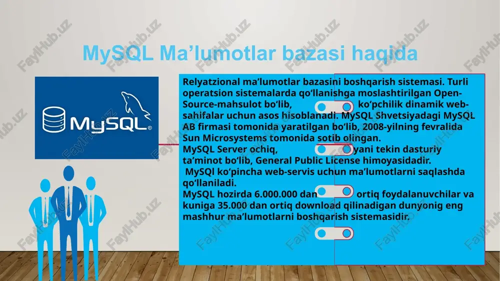 mysql ma’lumotlar bazasi bilan ishlash - Page 5