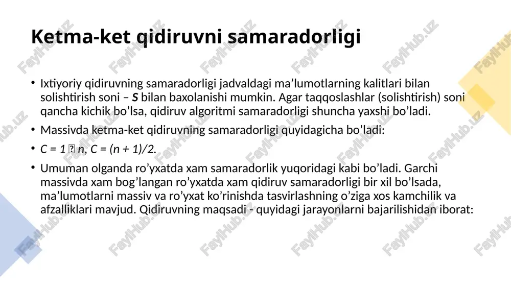 ma’lumotlarni qidirish usullari - Page 5