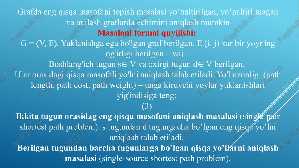 graflardaengqisqayo‘lnianiqlashalgoritmlari - Page 5