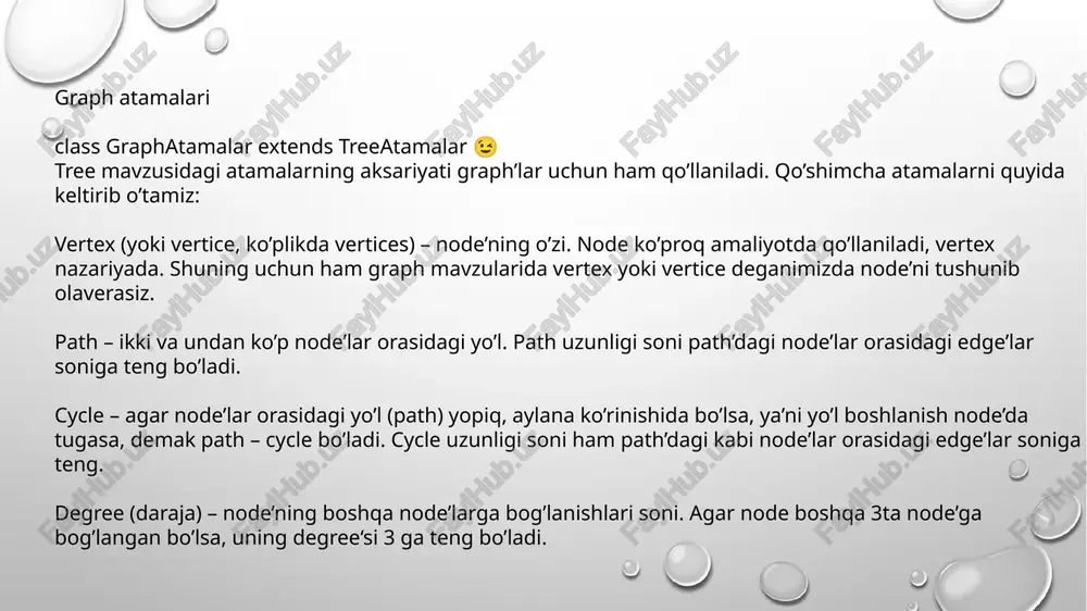 graflarni tasvirlash usullari: munosabatlar matritsasi - Page 5