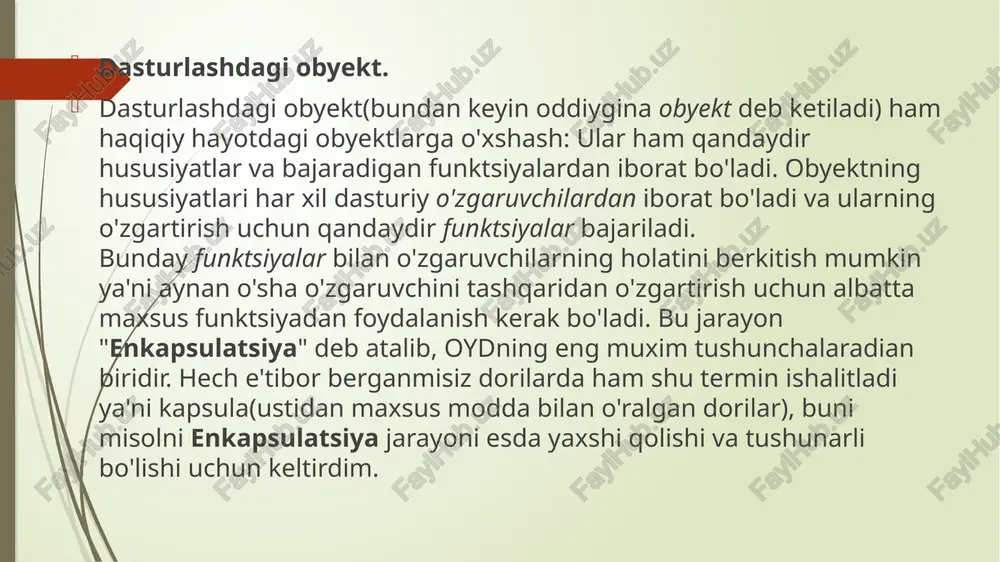 obyektgayo'naltirilgandasturlash - Page 5