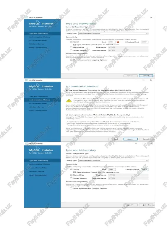 simvollardan tashkil topadi: · _ (tagiga chizish belgisi) – bitta ixtiyoriy simvolni bildiradi; · % (foiz belgisi) – ixtiyoriy miqdordagi simvollar ketma – ketligini bildiradi. select id_st, surname from student where surname like 'a%' ishni bajarish tartibi avvalo 3-amaliy mashg’ulot ishida tuzgan jadvallarimizni esga olamiz. endi o’sha jadvallarni mysql da yuqorida sintaksisini keltirib o’tganimizday komandalardan foydalanib yaratamiz. 1.jadval ob’yektlariga qiymatlar beramiz: so`rov: insert into omborxona(id,maxsulotlar_bo’limi , ishlab_chiqarilgan_sanasi) values(1, ‘toshkent vil’,'12.11.2022’); natija: 2. jadvalni tanlaymiz va select operatori orqali ekranga chiqaramiz. so`rov: select * from omborxona_nomi; natija: 3.mb ga yangi jadval qo’shamiz va updatedan foydalanib maydonga qiymat beramiz. so`rov: alter table omborxona_nomi add korpus varchar(20); update omborxona_nomi set korpus=’flotatsiya’ where id=1; natija: 4. jadvalimizga ma’lumotlarni kiritib olamiz va tayyor jadvalda oyligi 4 000 000 dan ko’p yoki id 2 dan katta xodimlar idsini, fishini lavozimini esa katta harflarda chiqaramiz; zavod va kon xodimlari jadvallarini ko’ramiz; so`rov: select *from zavod xodimlari; natija: …