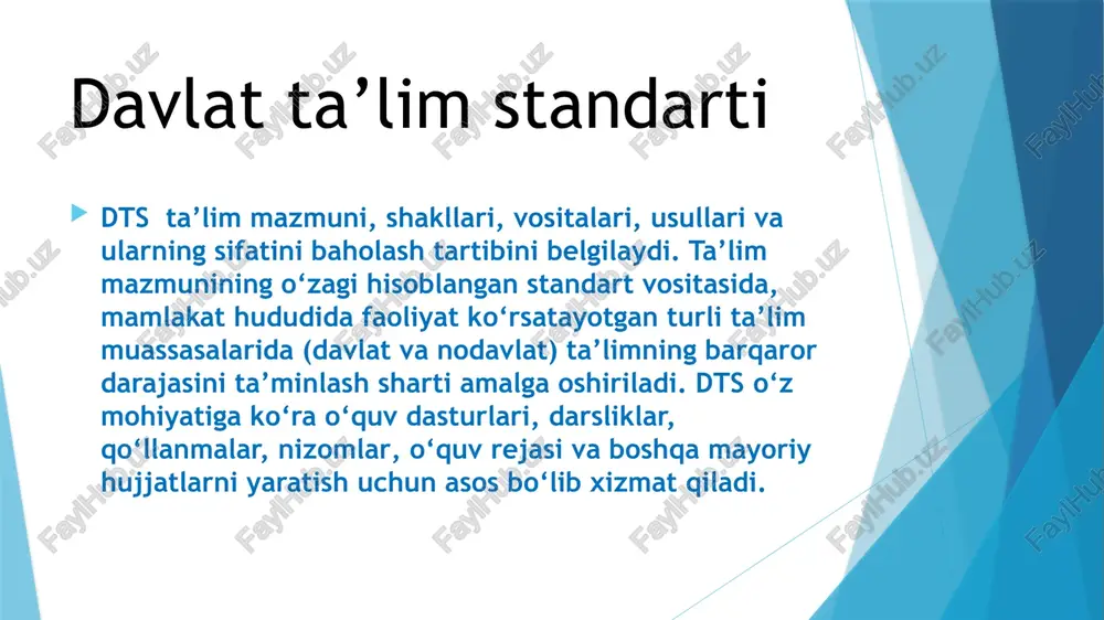 rishga xizmat qiladi. umumiy o‘rta ta’lim maktablarida tarbiya fanini o‘qitish talablari quyidagi bosqichlarda ishlab chiqilishi zarur: boshlang‘ich sinf (a2), to‘qqizinchi sinf (a2+), o‘n birinchi sinf (v1) bitiruvchisiga qo‘yiladigan minimal malaka talablari, kompetensiyalar, baholash tartibi va o‘quv dasturlari. har bir bosqich ma’naviy-axloqiy, tafakkur, huquqiy, fuqaroviy, iqtisodiy, jismoniy, ekologik, estetik tarbiya turlarini o‘z ichiga olishi lozim; har bir bosqichda o‘quvchilarni milliy va umuminsoniy qadriyatlarni hurmat qilish ruhida tarbiyalash; o‘quvchilar tarbiyasida oilaning maktab bilan o‘zaro samarali hamkorligini mustahkamlash, ota-onalarga, boshqa millat va madaniyat vakillariga bo‘lgan hurmatni umuminsoniy tamoyildan kelib chiqib shakllantirishni qo‘llab-quvvatlash; bola huquqlarini himoya qilish va ularning qonuniy manfaatlarini ta’minlash; har bir bosqichda uzluksiz ta’lim tizimiga «milliy tiklanishdan — milliy yuksalish sari» tamoyiliga asoslangan milliy qadriyatlarni singdirish; o‘quvchilarni har tomonlama, jismoniy, ruhiy, ma’naviy-axloqiy rivojlantirish orqali ijtimoiy hayotga moslashtirish va turli murakkab vaziyatlarda to‘g‘ri qaror qabul qilishga o‘rgatish; bolada faol fuqarolik pozitsiyalarini shakllantirish; har bir bosqichda dunyo dinlarining ko‘p asrlar davomida avloddan avlodga …
