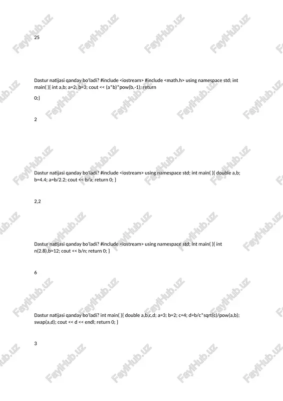 bu belgining c++ dagi nomi nima? - Page 5