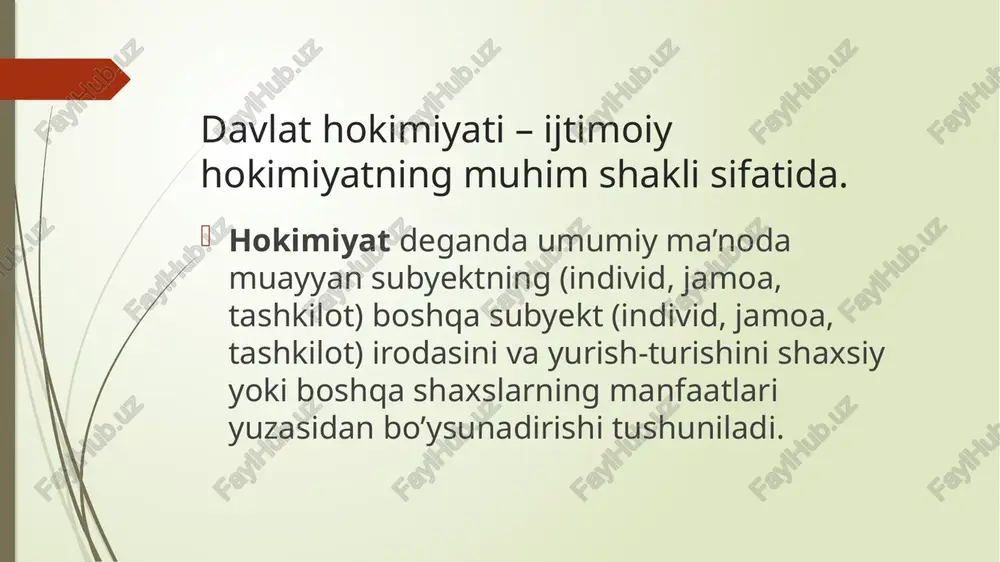 davlat tushunchasi, belgilari, mohiyati va tiplari - Page 5