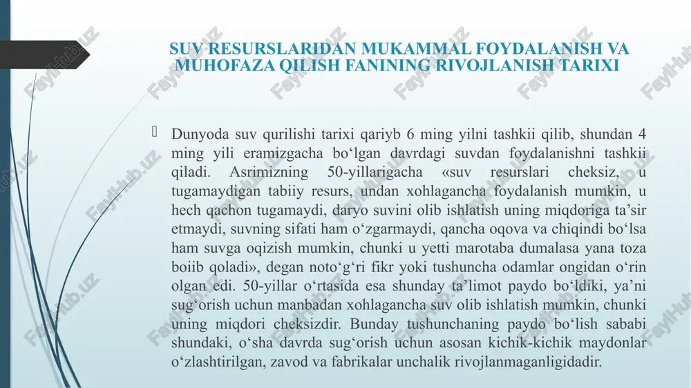 bilan dunyo 135810| 4917 | 38830 | 11885 | 9,10 2,70 ho‘vicha: ‘aholi jon aholisi,| daryosuv | boshiga to‘g‘ri qit’alar maydoni, min. ogimi, km’ | keladigan daryo ming km? kishi suy ogimi, ming nv'iyil to‘liq: jyeross totliq: | yerest ——— (q) _| q) yevropa 10500 693 | 3110 | 1065 | 4488 | 1537 osiyo 44400 2946 | 13190 | 3410 | 4478 | 1157 ‘afrika 30300 372_| 4225 | 1465 | 7386 _| 2561 shimoliy 24300 406 | 5060 [ 1740 | 14680 | 4285 amerika janubiy 17800 275 | 10380 | 3740 | 37745 | 13600 amerika ‘avstraliya 3500 | __25 1965 | 465 | 78600_| 18600 dunyo 135800 4917 | 38830 | 11885 | 7897 | 2417 bo‘yicha: /docprops/thumbnail.jpeg