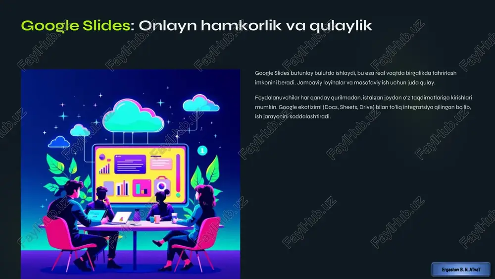 taqdimot dasturlarida ishlash powerpoint, prezi, google slides, focusky, va boshqalar. - Page 5