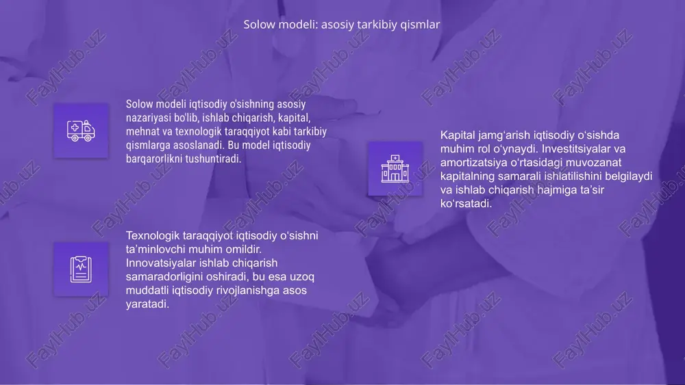 iqtisodiy o'sishning neoklassik modellari - Page 5
