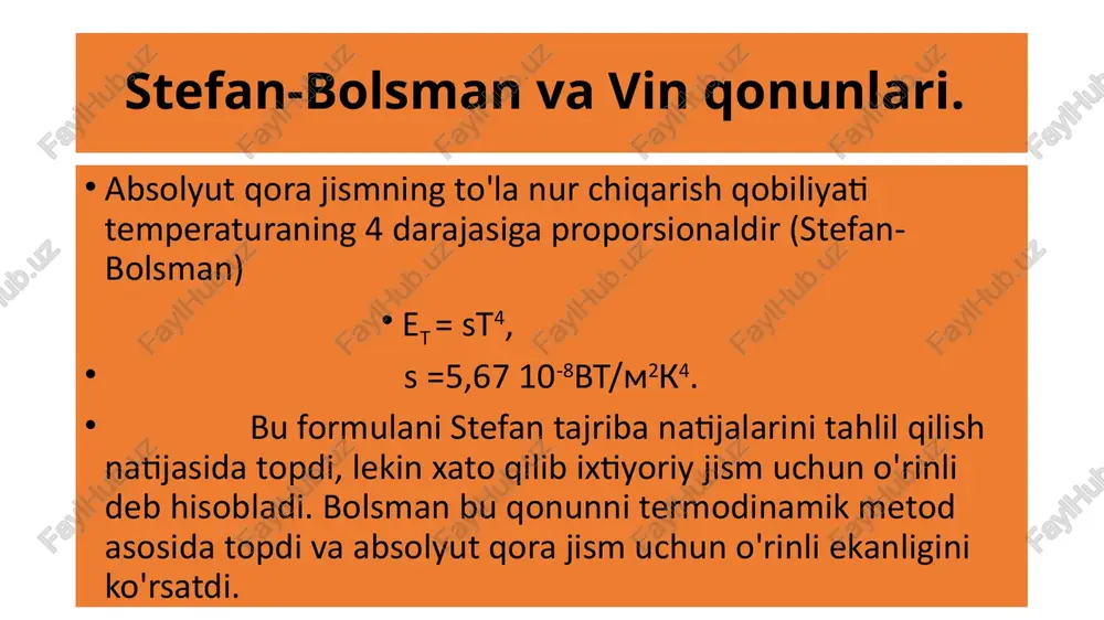 issiqlik nurlanishi - Page 5
