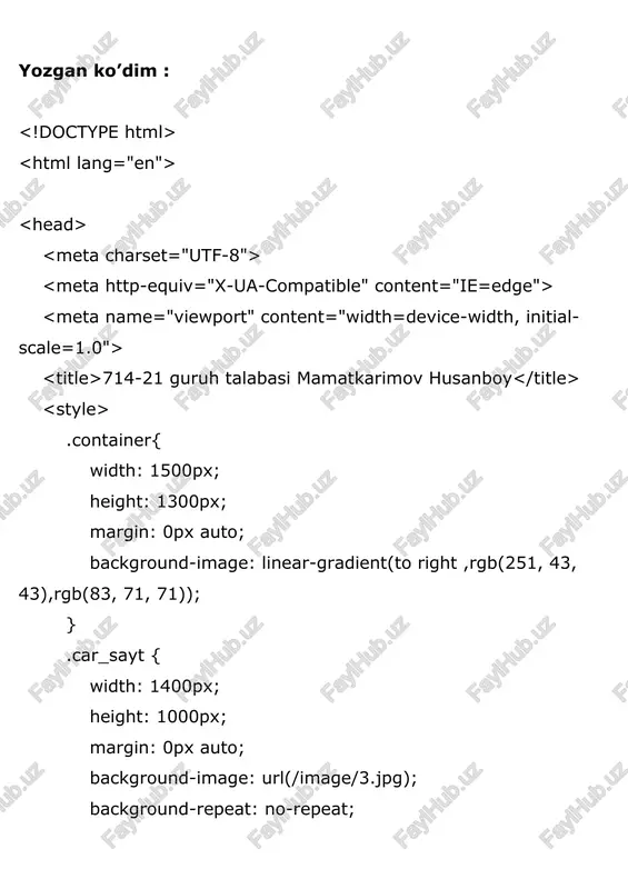web dasturlash - Page 5