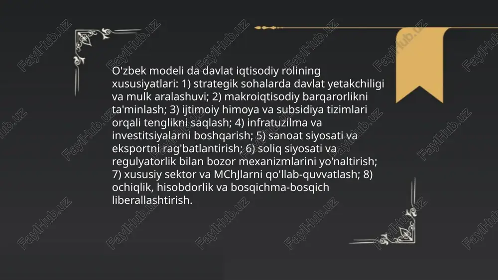 o’zbekistonning o’ziga xos taraqqiyot yo’lini tanlashi - Page 5