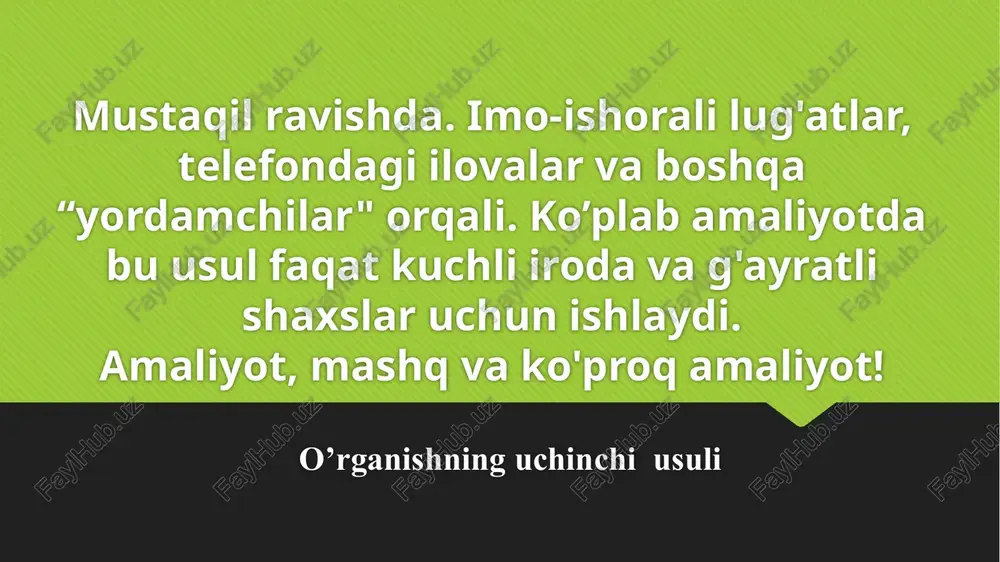 o‘zbek imo-ishora tili fanining maqsad va vazifalari - Page 5