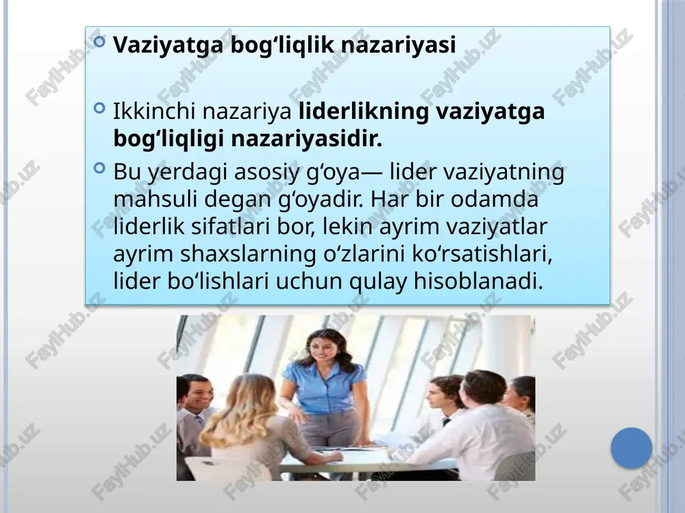 liderlikka oid nazariyalar - Page 5
