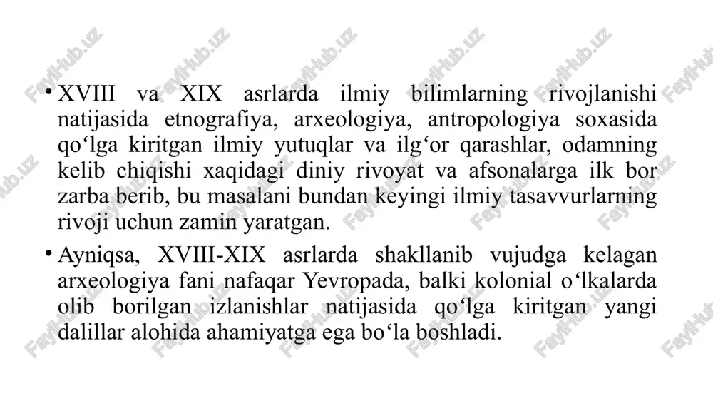 lekin, agar siz geografik xaritada ba’zi mifologik epizodlar va tasvirlarning tarqalish joylarini chizsangiz va keyin bu ma’lumotni genetik va arxeologlarning qadimgi odamlarning migratsiya yoʻllari va vaqtlari haqidagi ma’lumotlari bilan taqqoslasangiz. antropogenez jarayoni haqida, keyin ba’zi taxminlar qilish mumkin boʻladi. agar u yoki bu mifologik voqea ma’lum koʻchishlar yoʻlida joylashgan joylarda qayd etilgan boʻlib, boshqa hududlarda uchramasa yoki vaqti-vaqti bilan uchrasa, u aynan shu koʻchishlar davrida tarqalgan deb taxmin qilish mantiqan toʻgʻri keladi. folklor epizodlari va tasvirlarining tarqalishini aniqlashning asosiy nuqtalari zamonaviy insonning afrikadan paydo boʻlishi va yangi hududlarga joylashishi vaqtidir. arxeologlar, antropologlar va genetiklarning fikriga koʻra, bizning ajdodlarimiz afrikadan yevroosiyoga 70-50 ming yil oldin kirib kelishgan. amerikaga insonlarning joylashishi 17-15 ming yil oldin boshlangan va taxminan uch ming yil davom etgan. keyinchalik sibirdan kelgan odamlarning alohida guruhlari faqat alyaska va amerika arktikasiga kirib borishdi. kontinental yevroosiyoda afrikaliklarning madaniy ildizlaridan kam narsa qolgan, osiyoning hind-tinch okeani qismida esa qadimgi afrika merosi …