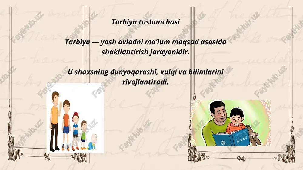 tarbiya nazariyasi va tarbiya turlari - Page 5