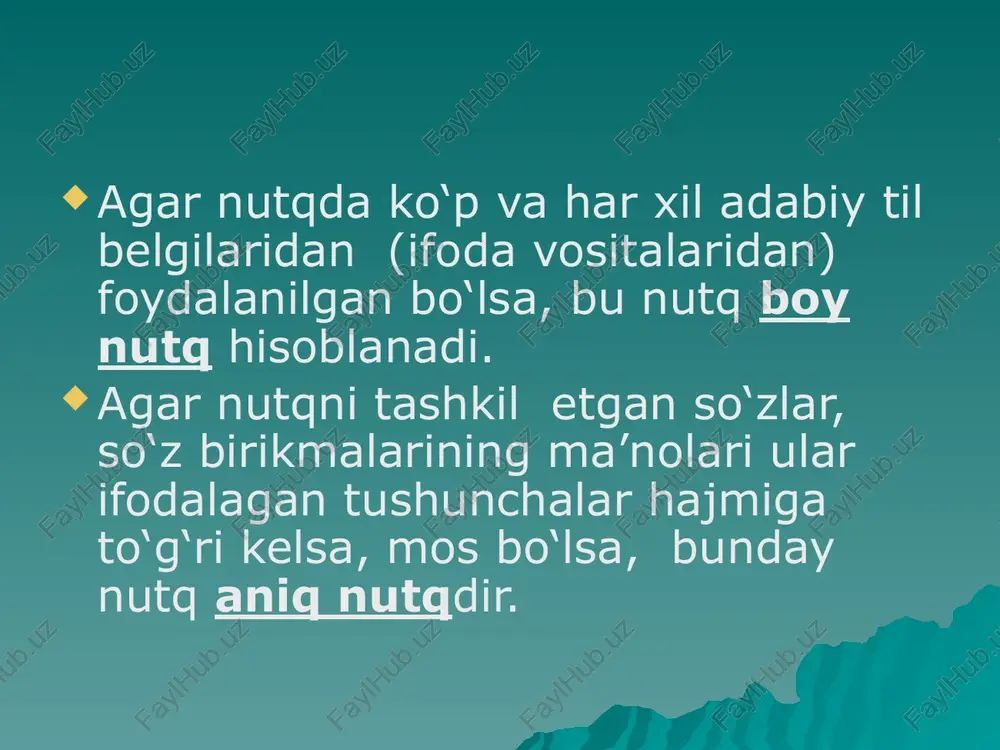 nutqning kommunikativ sifatlari - Page 5