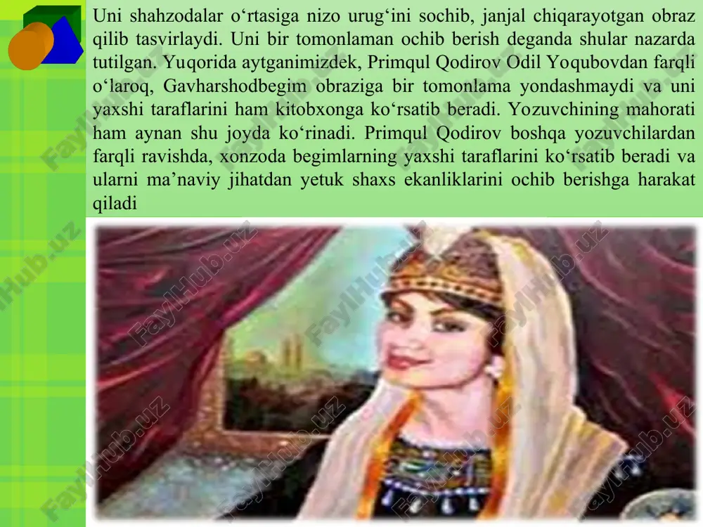 pirimqul qodirov va odil yoqubovning ijodining badiiy tahlili - Page 5