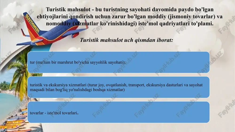 turizm faoliyati marketing konsepsiyasi - Page 5
