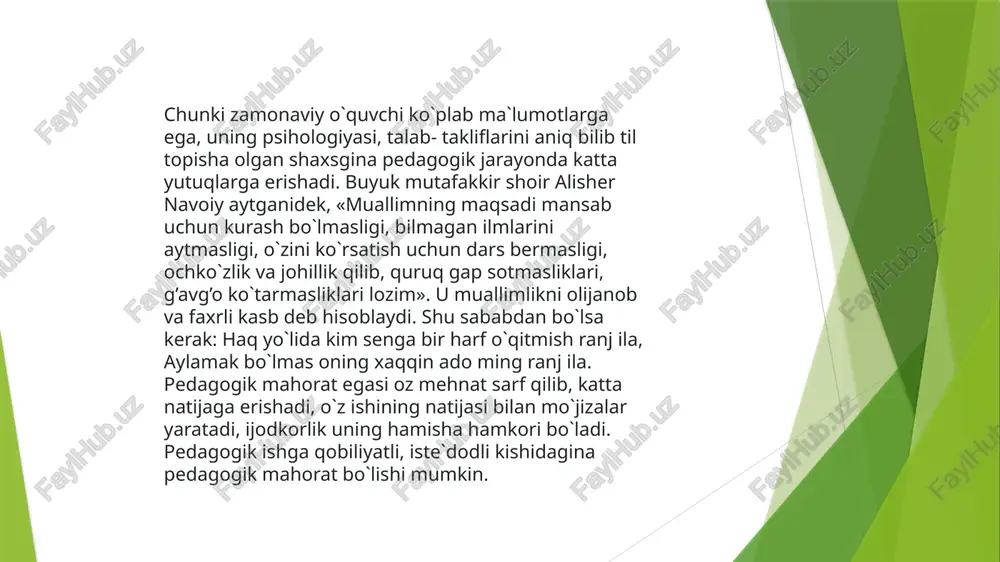 pedagogik mahoratning asosiy komponentlari - Page 5