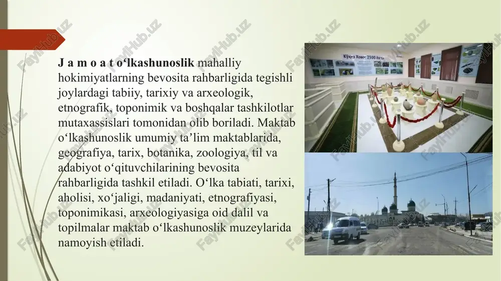 o’zbekistonda o’lkashunoslik fanining rivojlanishi - Page 5