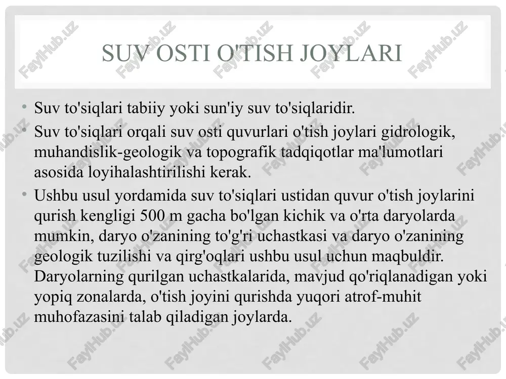 magistral quvurlarni suv osti gayot qizish - Page 5