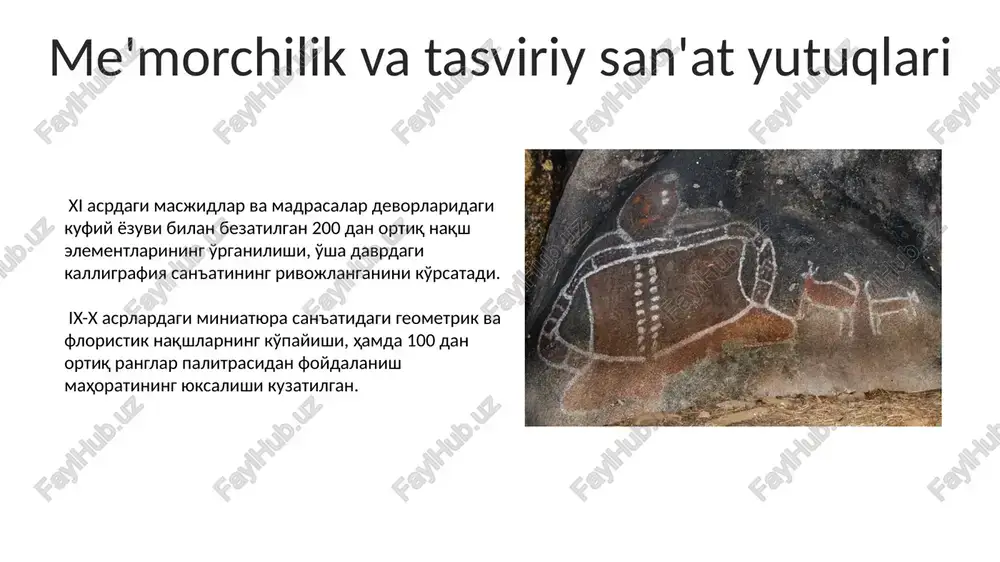 ix-xii asrlarda mamlakatimiz hududida ro‘y bergan madaniy uyg‘onish - Page 5